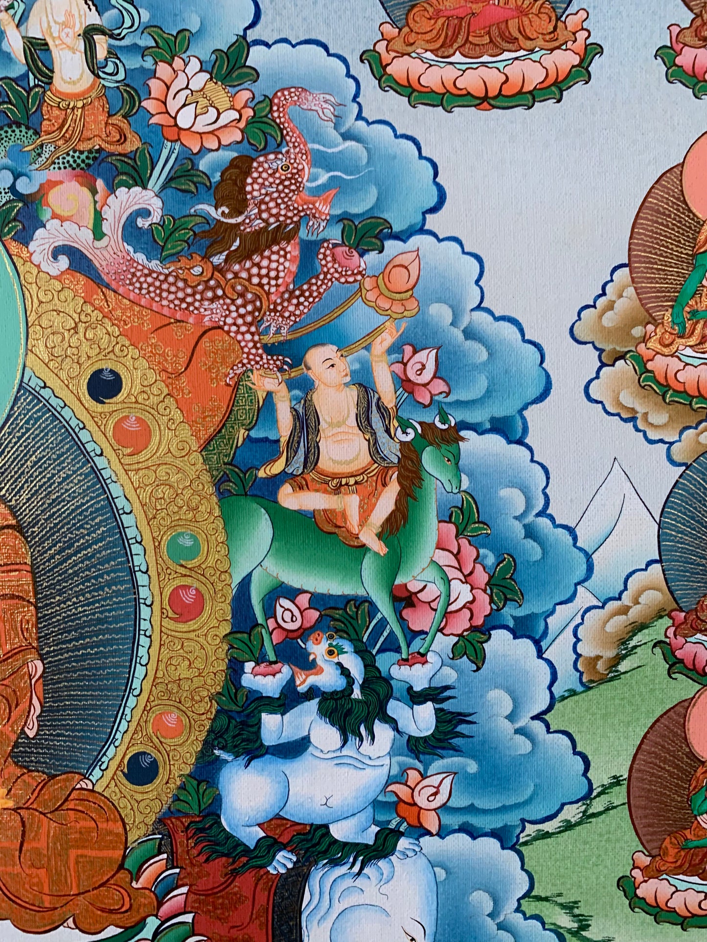 Thirty Five Buddha Thangka