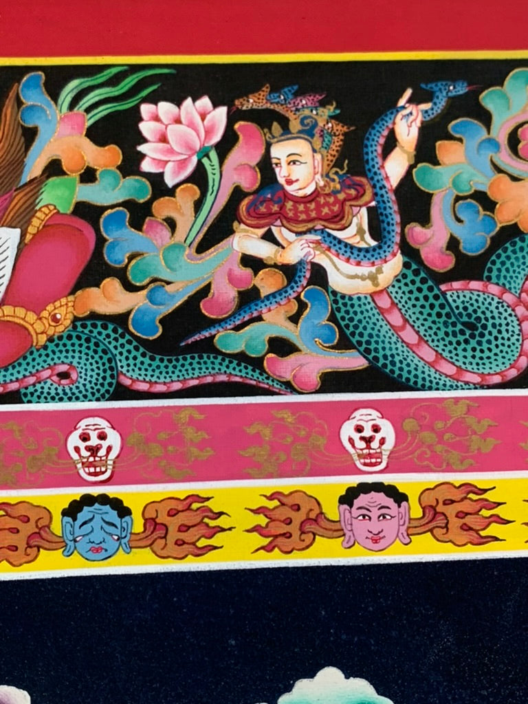 Chakrasamvara Mandala Unbrocaded Thangka