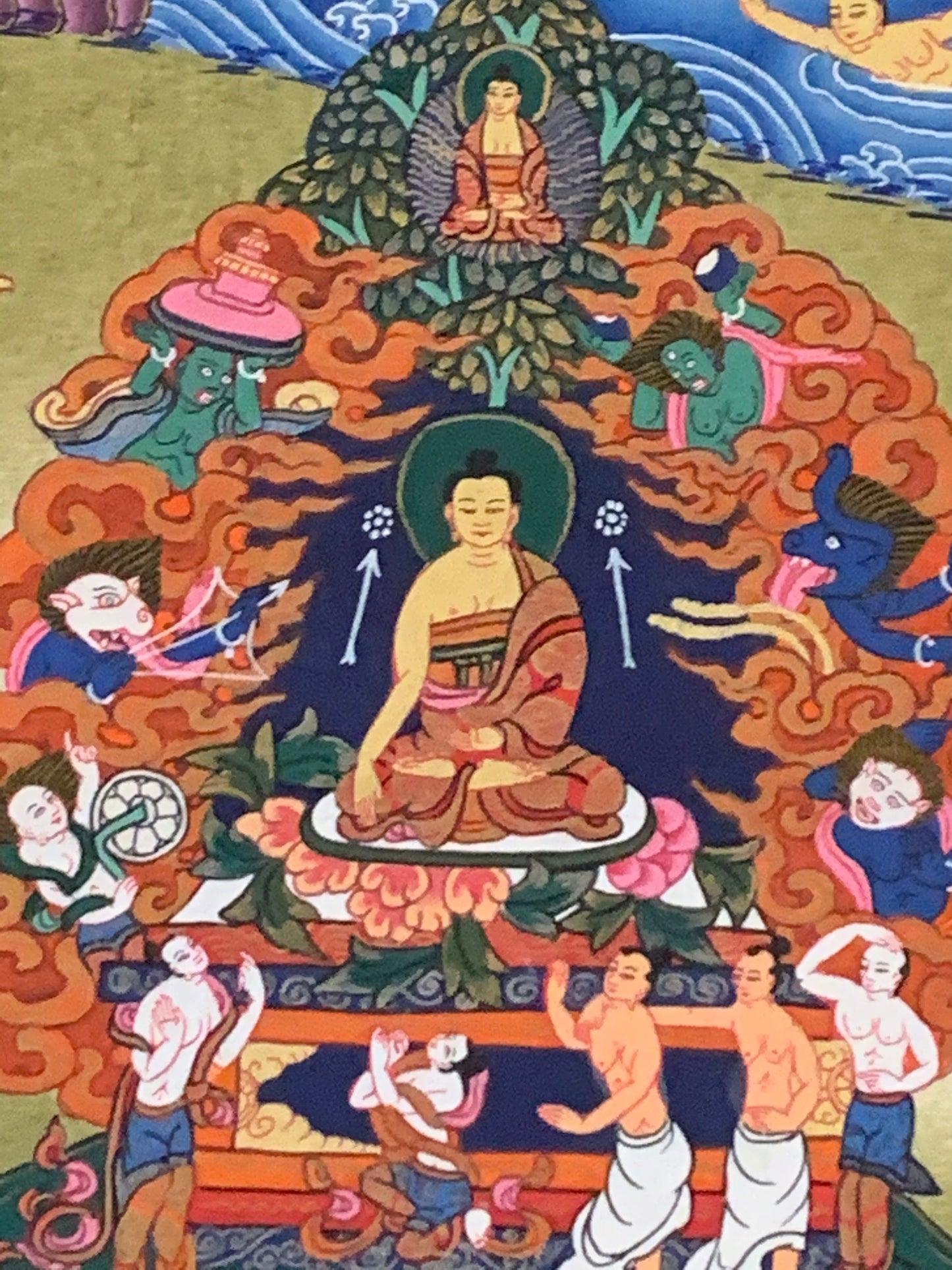 Shakyamuni Life Story Thangka