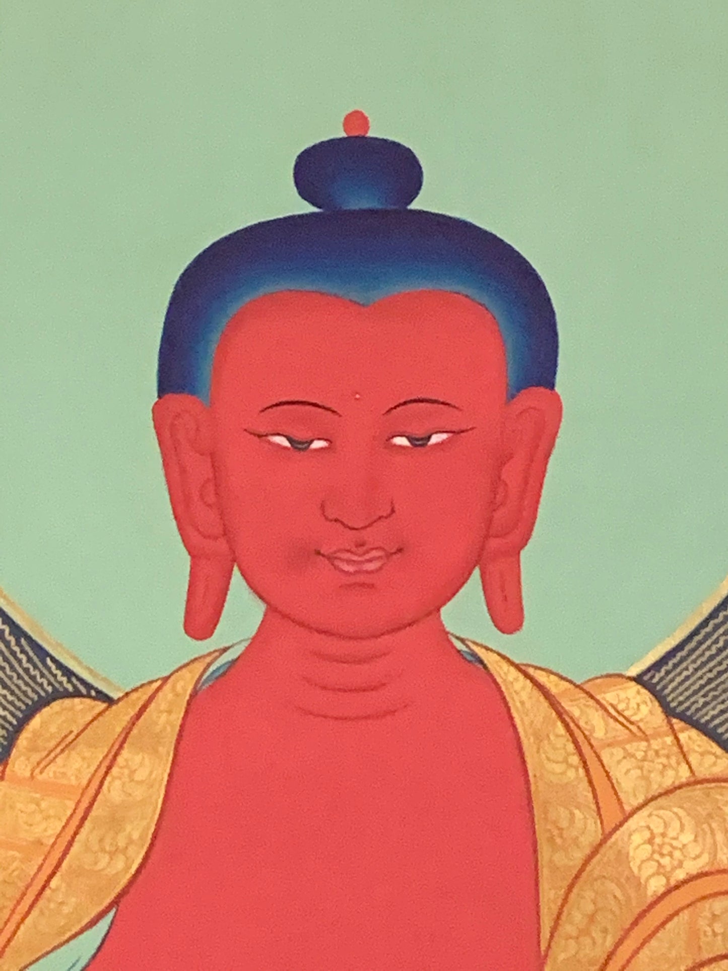 Enthroned Amitabha Thangka