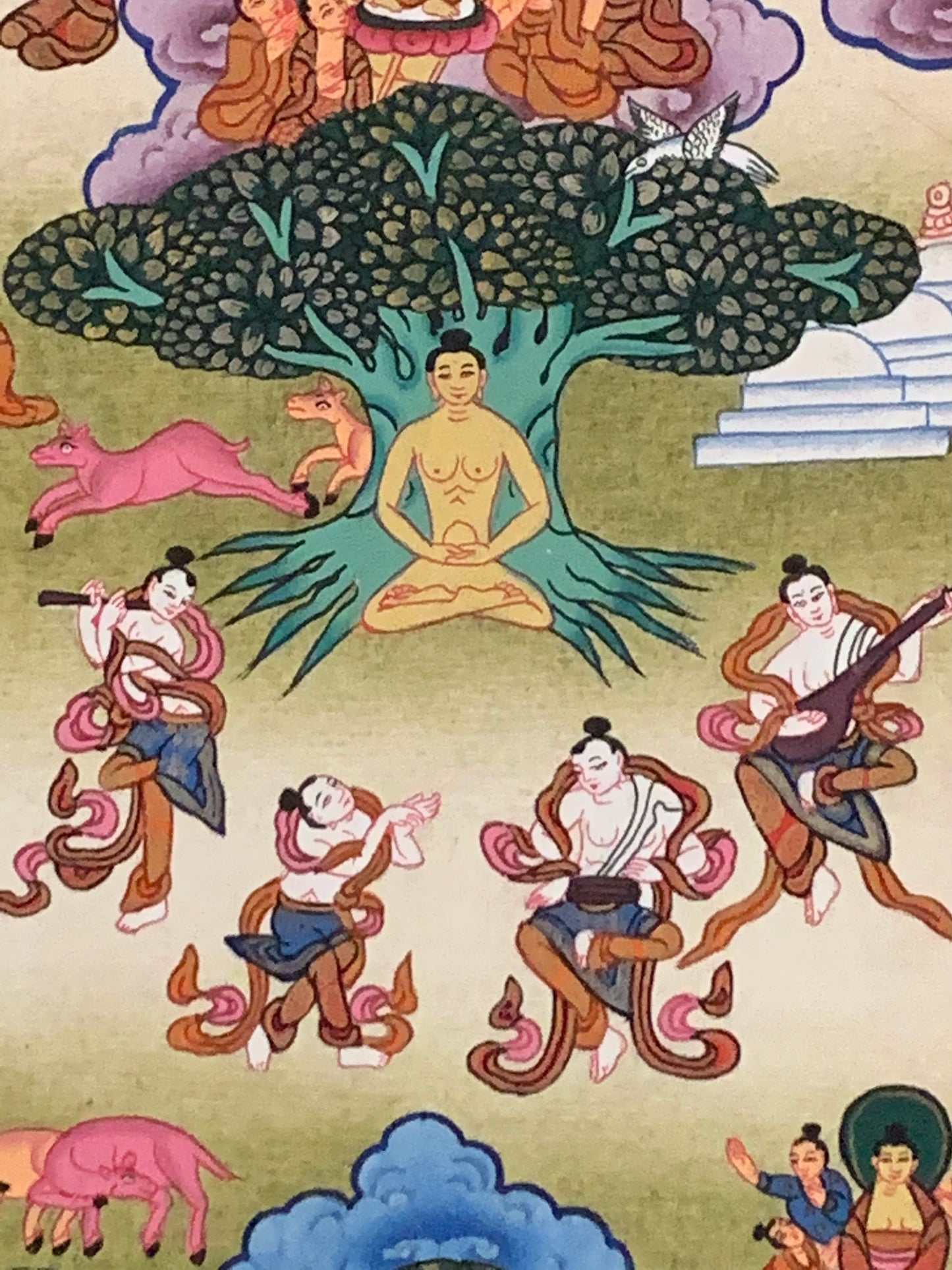 Shakyamuni Life Story Thangka