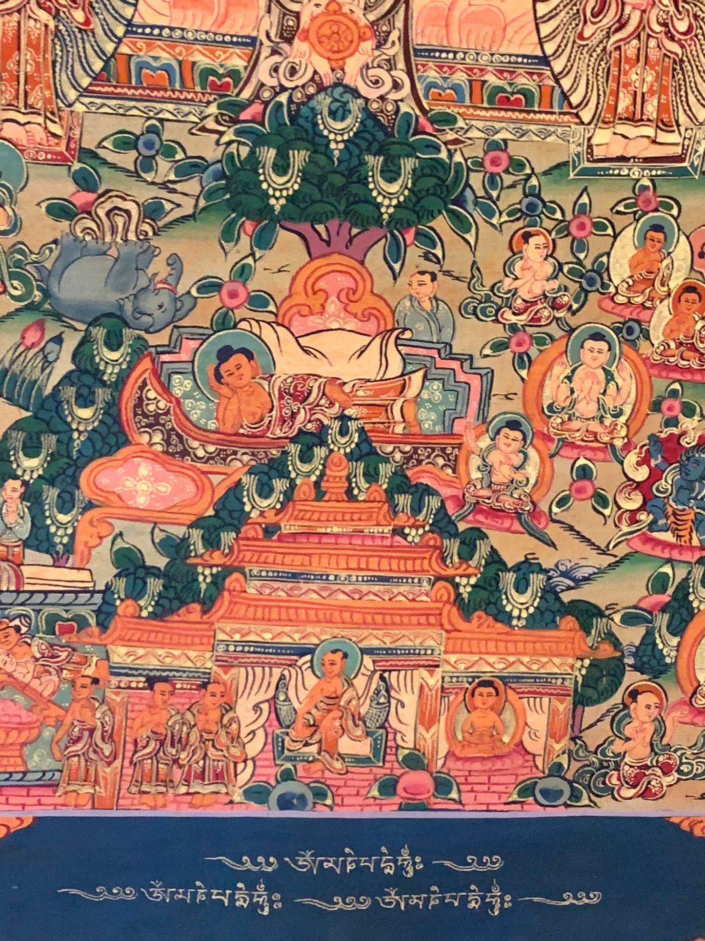 Shakyamuni Life Story Thangka