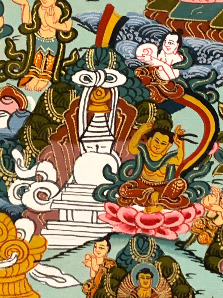 Shakyamuni Life Story Thangka