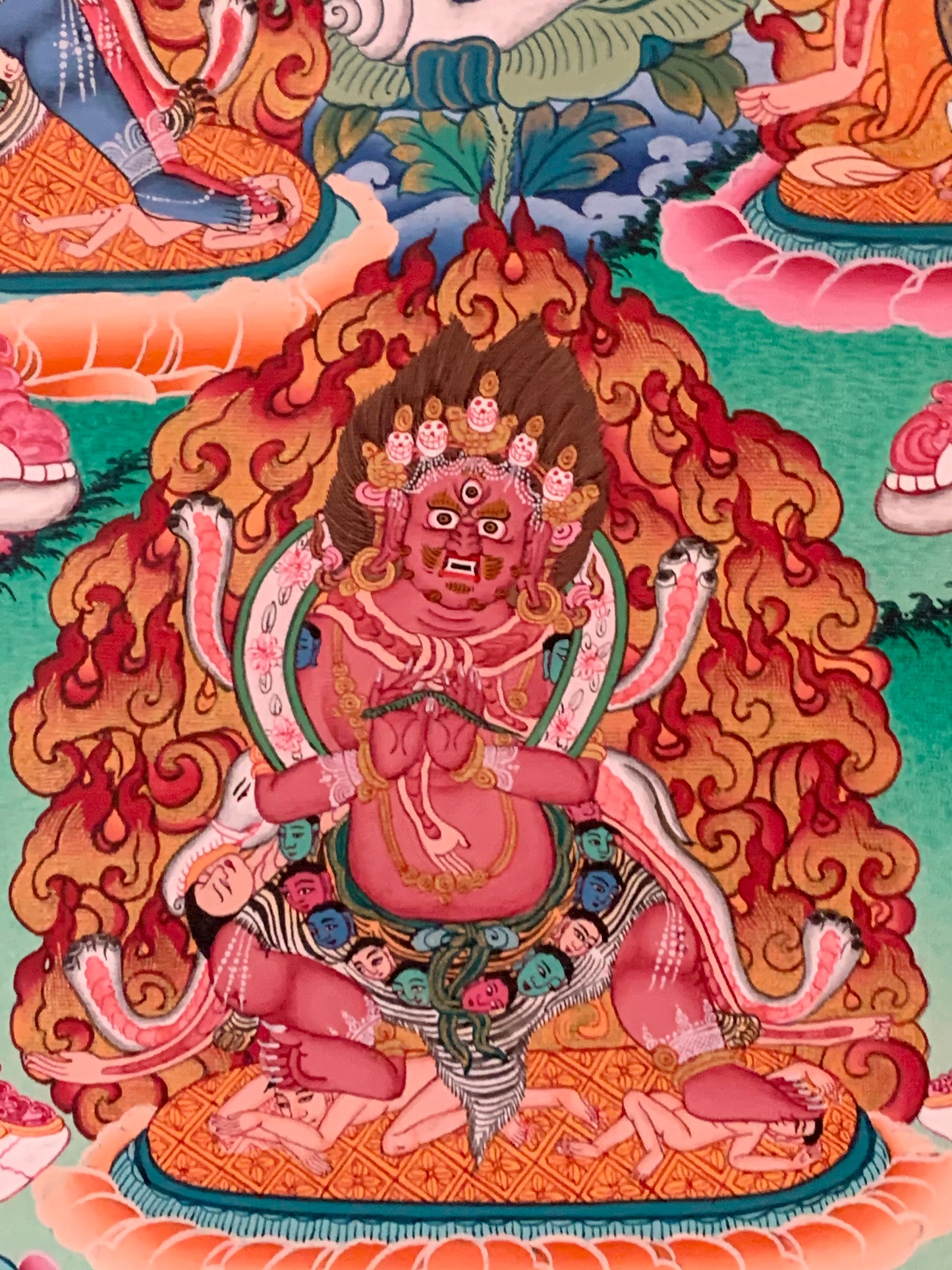 25 Disciples Guru Rinpoche Thangka