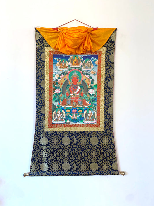 Amitayus Long Life Thangka