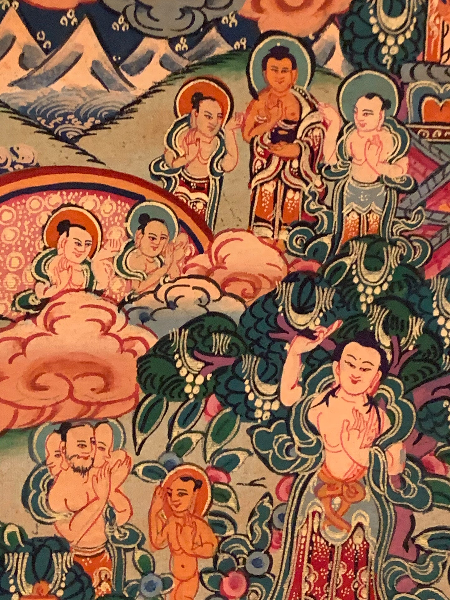 Shakyamuni Life Story Thangka