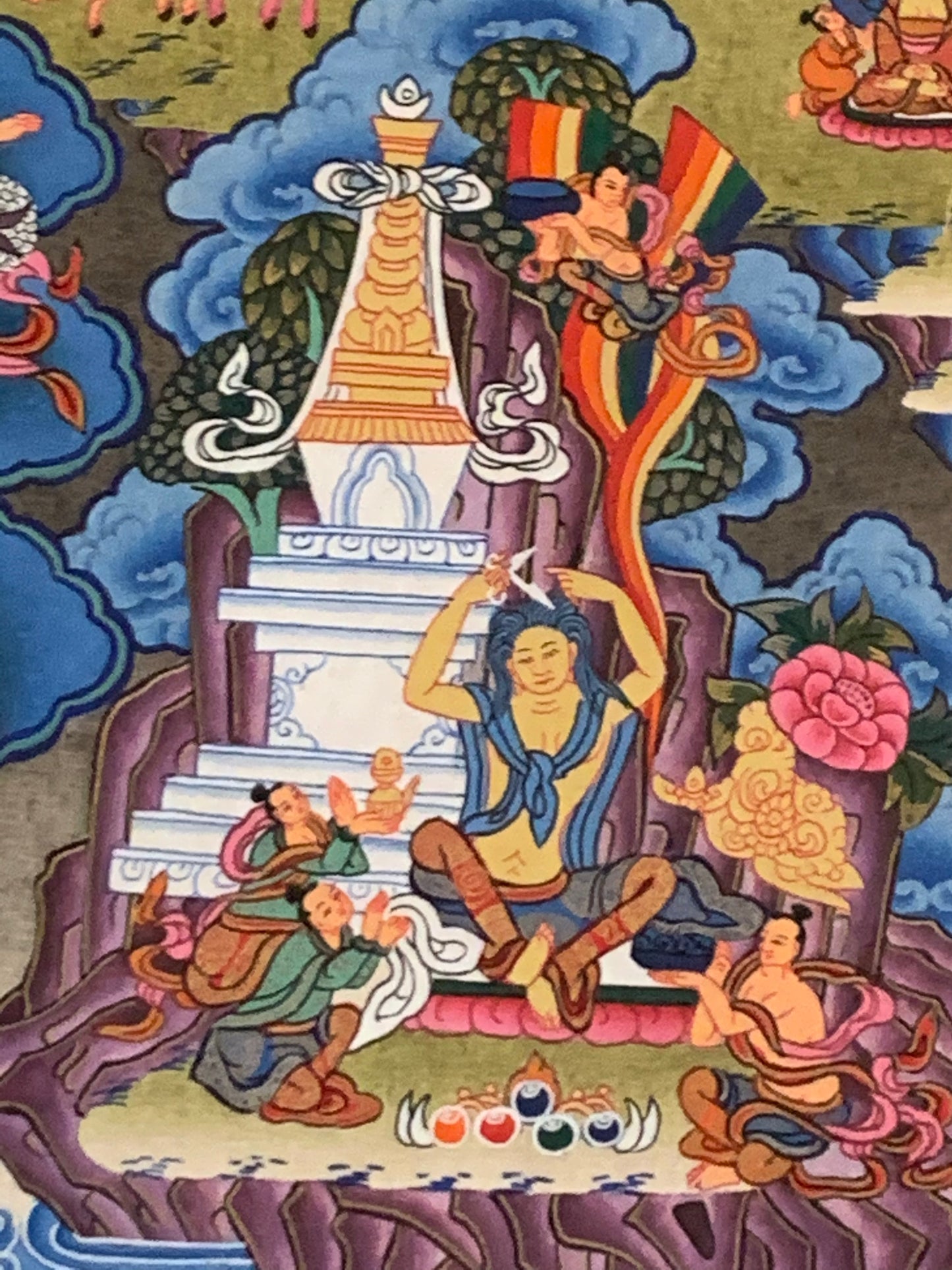 Shakyamuni Life Story Thangka