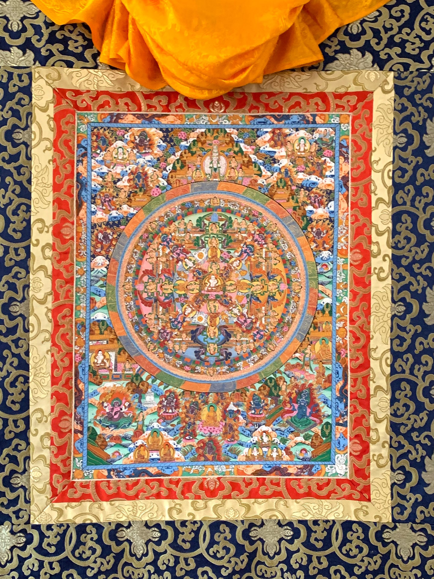 Buddha Avalokiteshvara Mandala Thangka