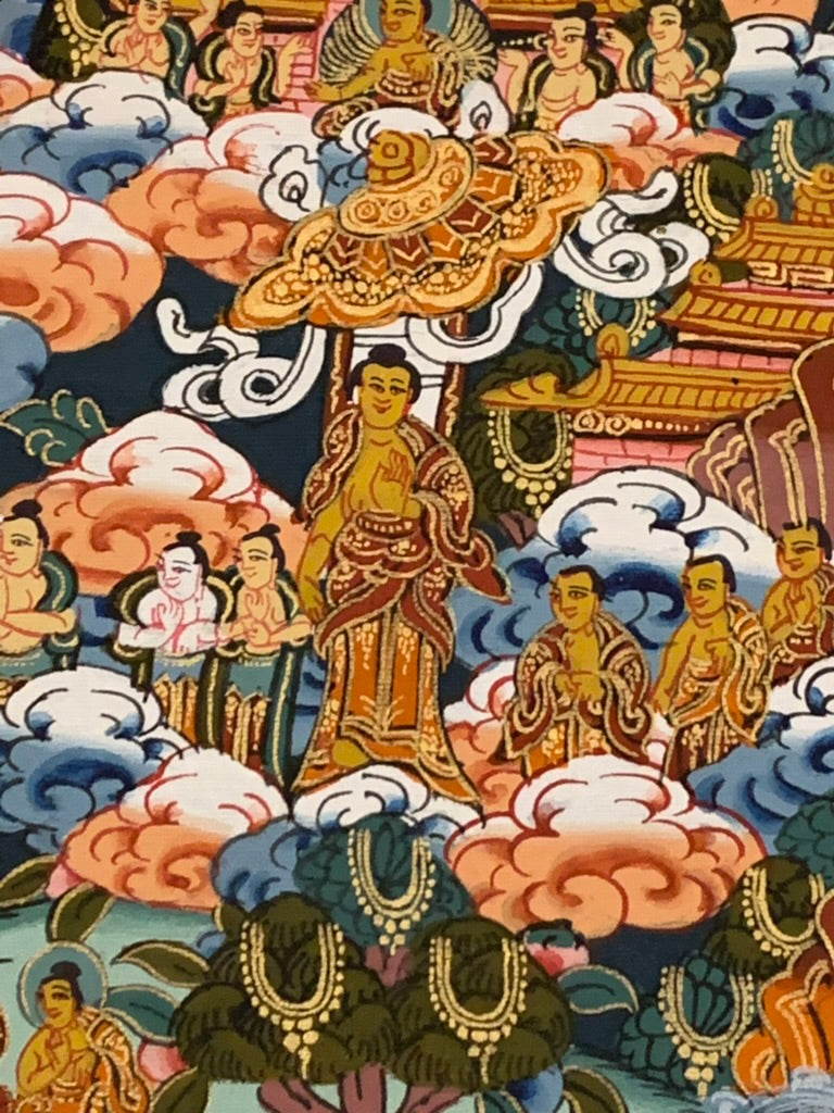 Shakyamuni Life Story Thangka