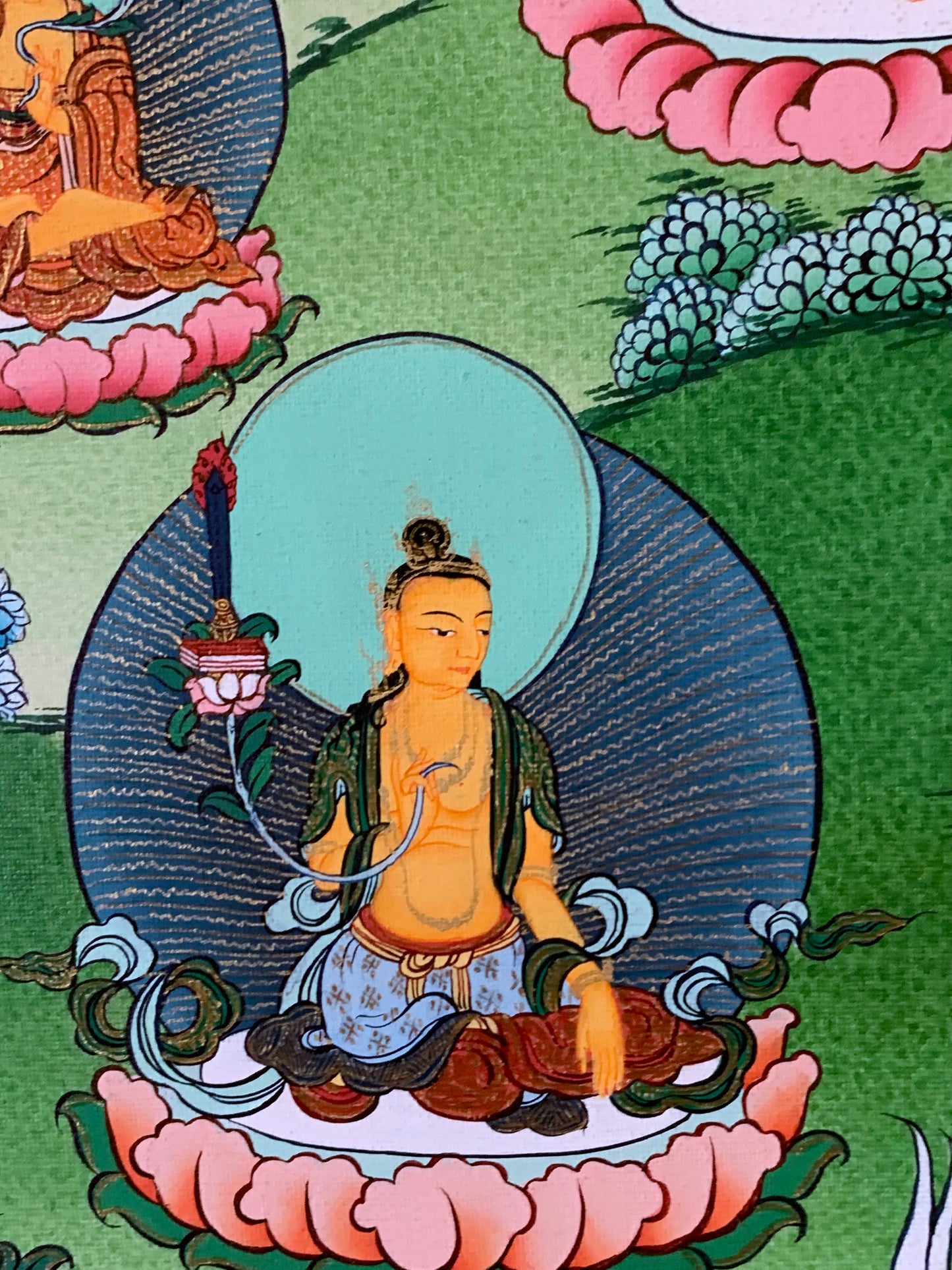 Thirty Five Buddha Thangka