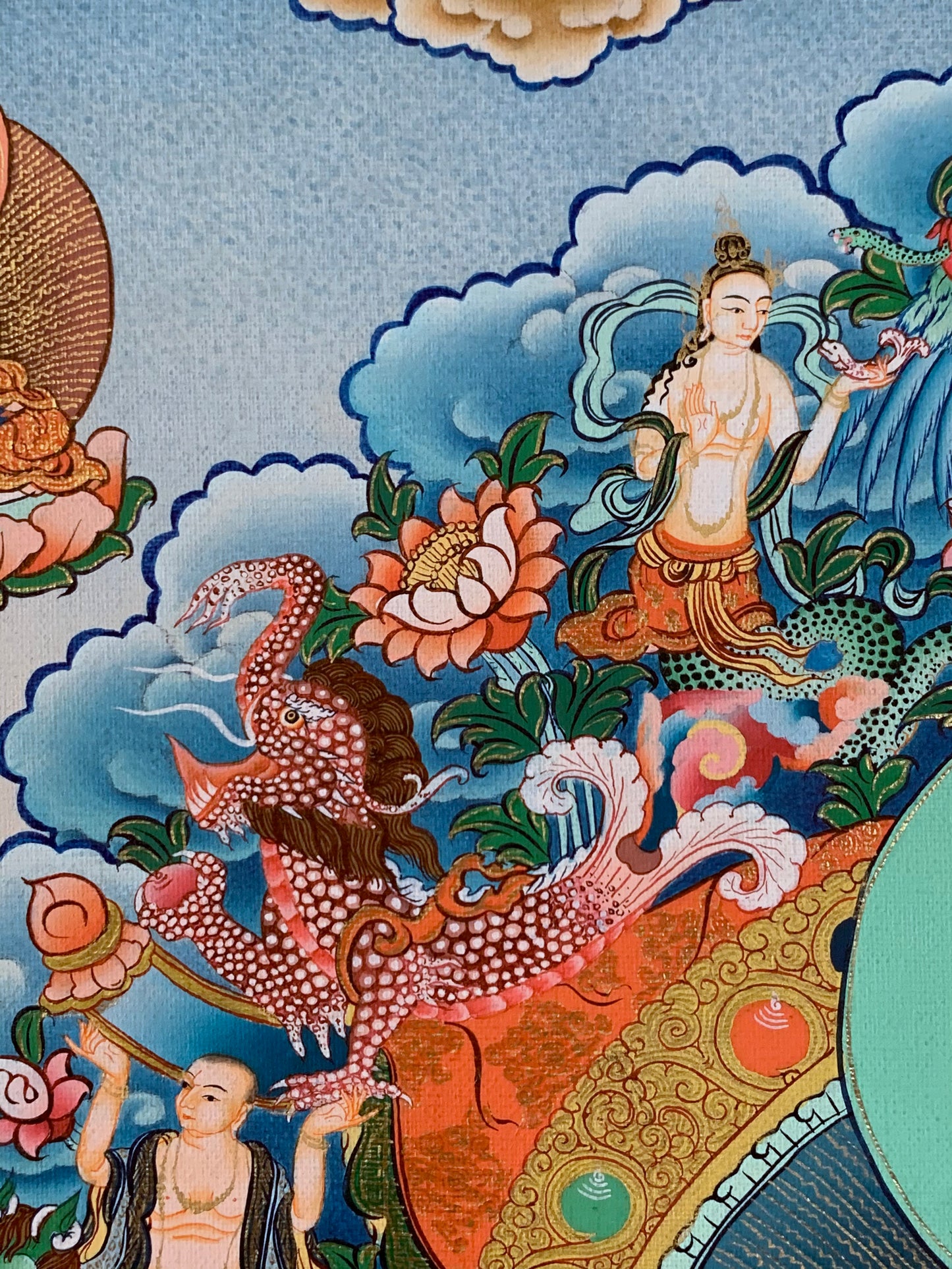 Thirty Five Buddha Thangka