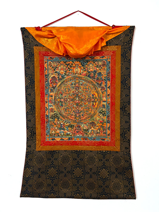 Buddha Avalokiteshvara Mandala Thangka