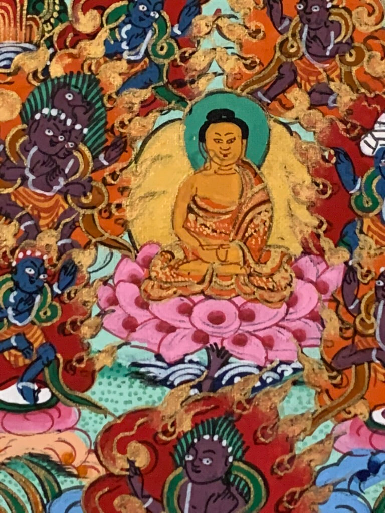 Buddha Avalokiteshvara Mandala Thangka