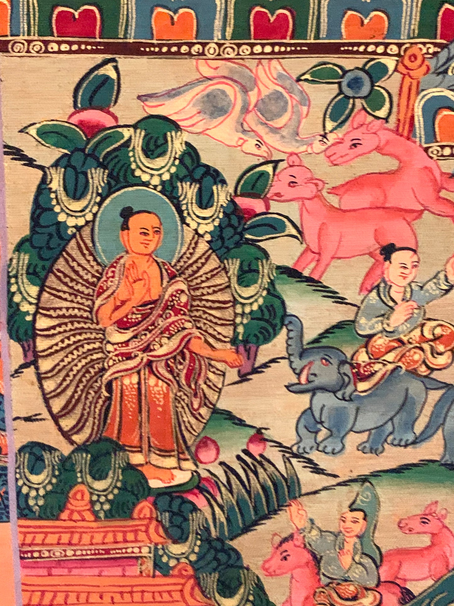 Shakyamuni Life Story Thangka