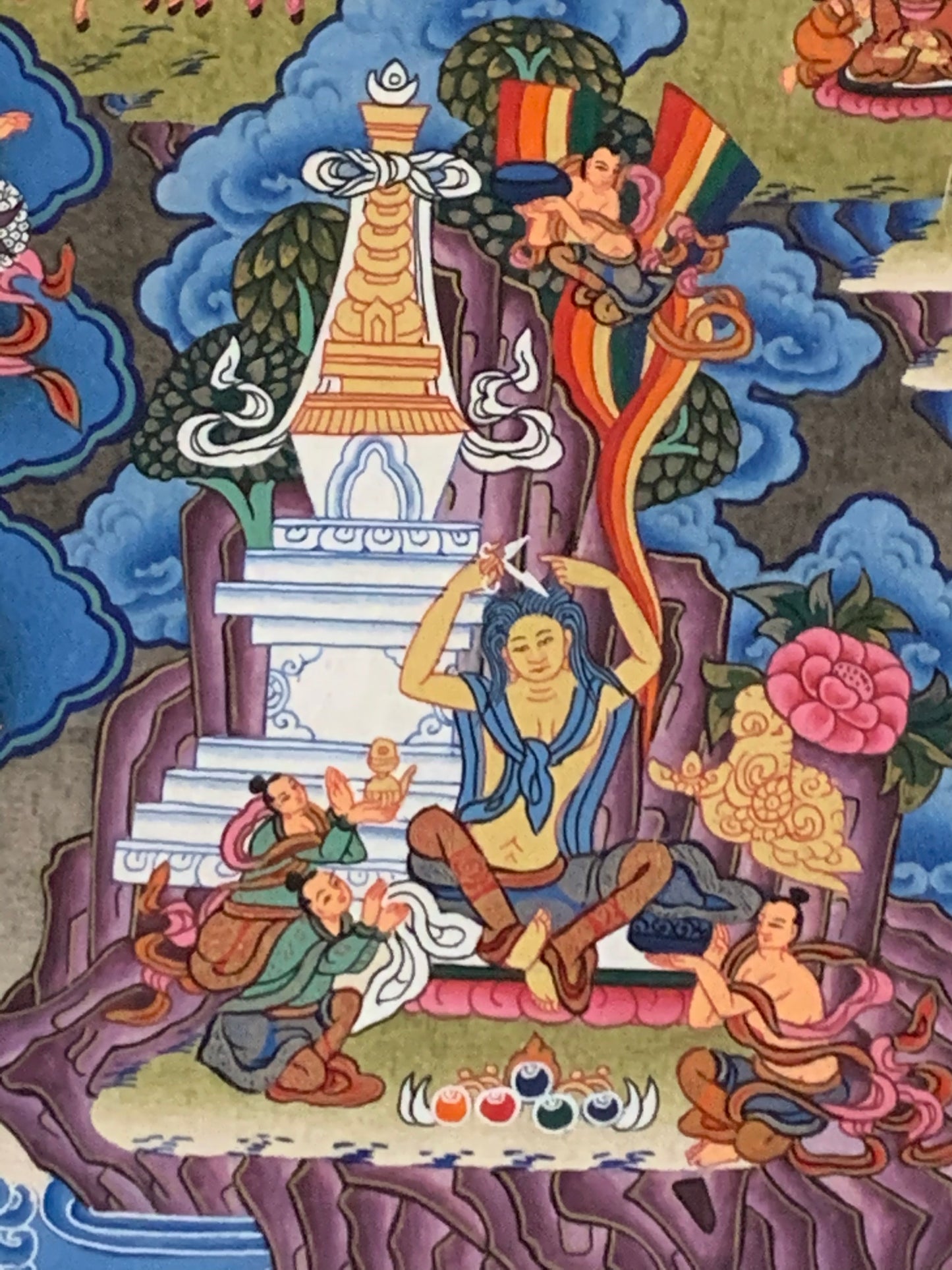 Shakyamuni Life Story Thangka