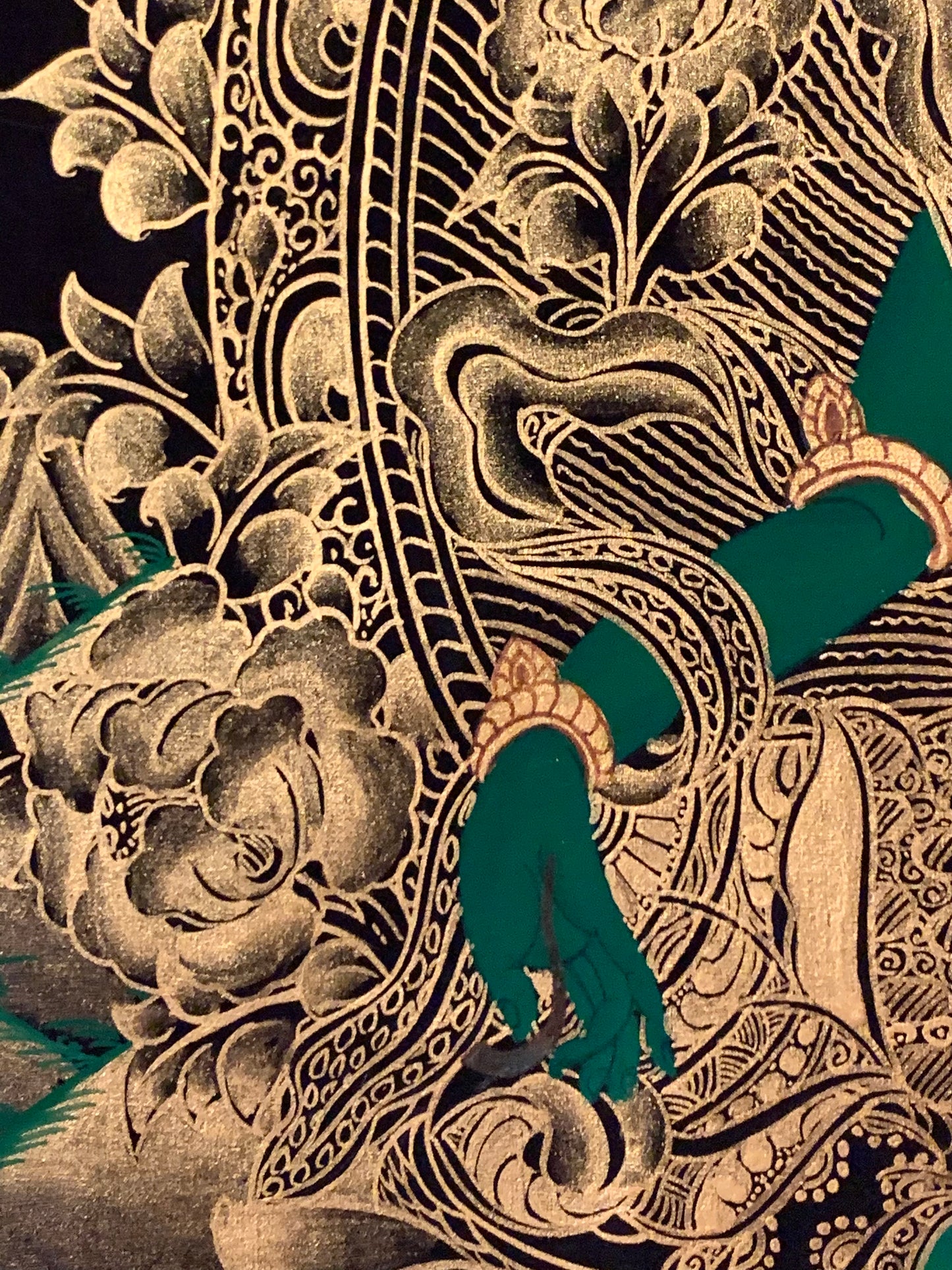 Green Tara Thangka