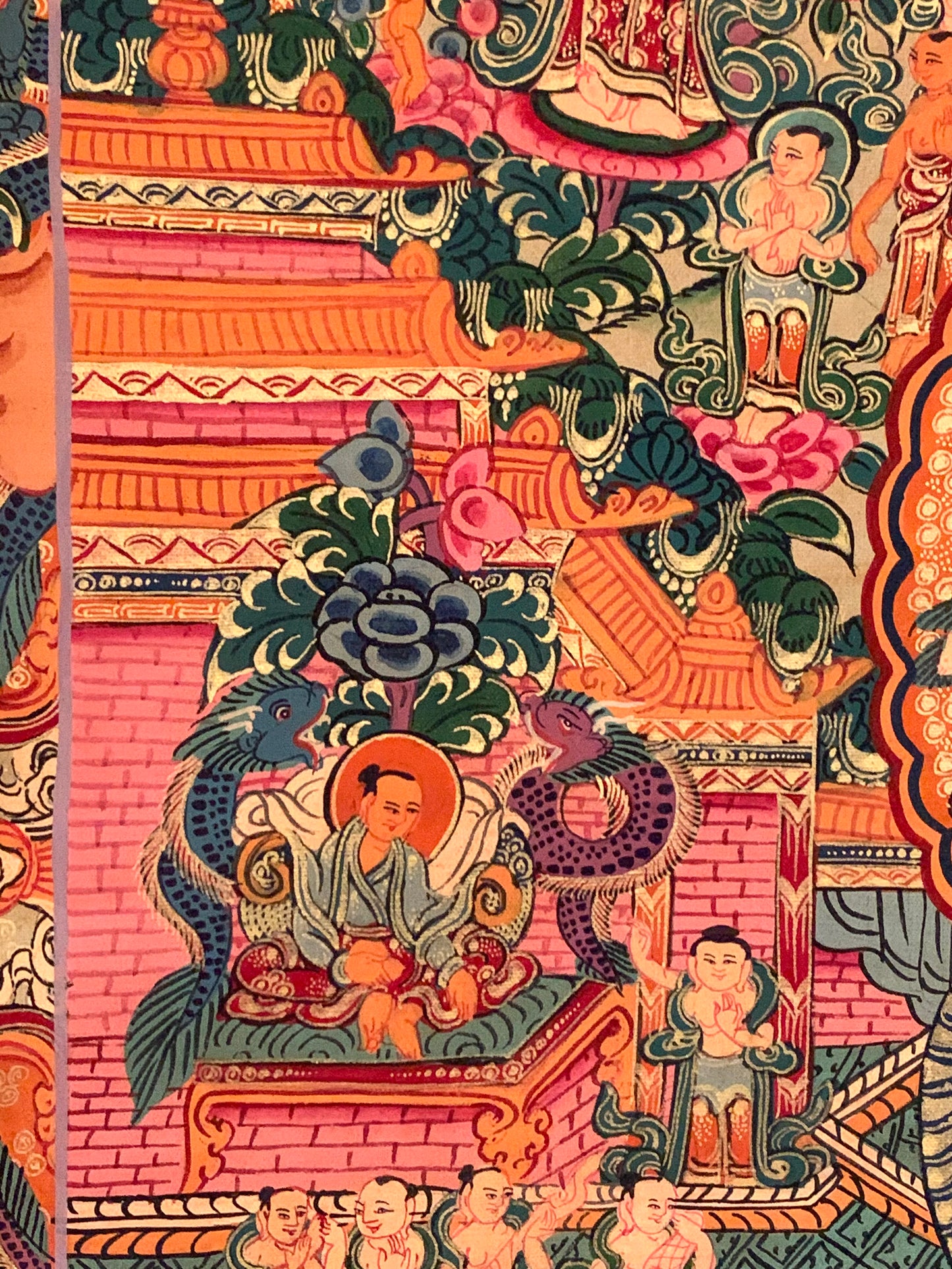 Shakyamuni Life Story Thangka