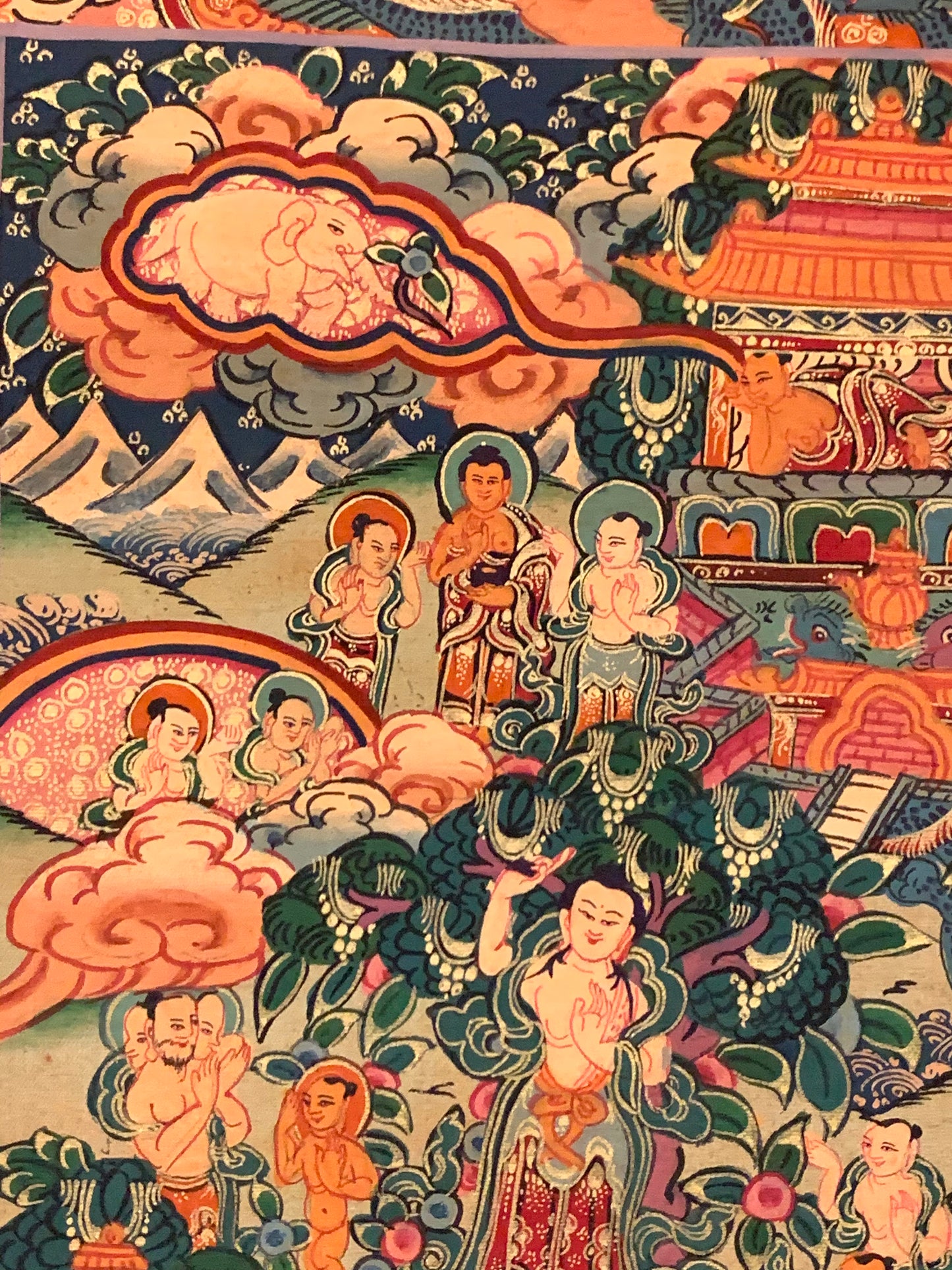 Shakyamuni Life Story Thangka