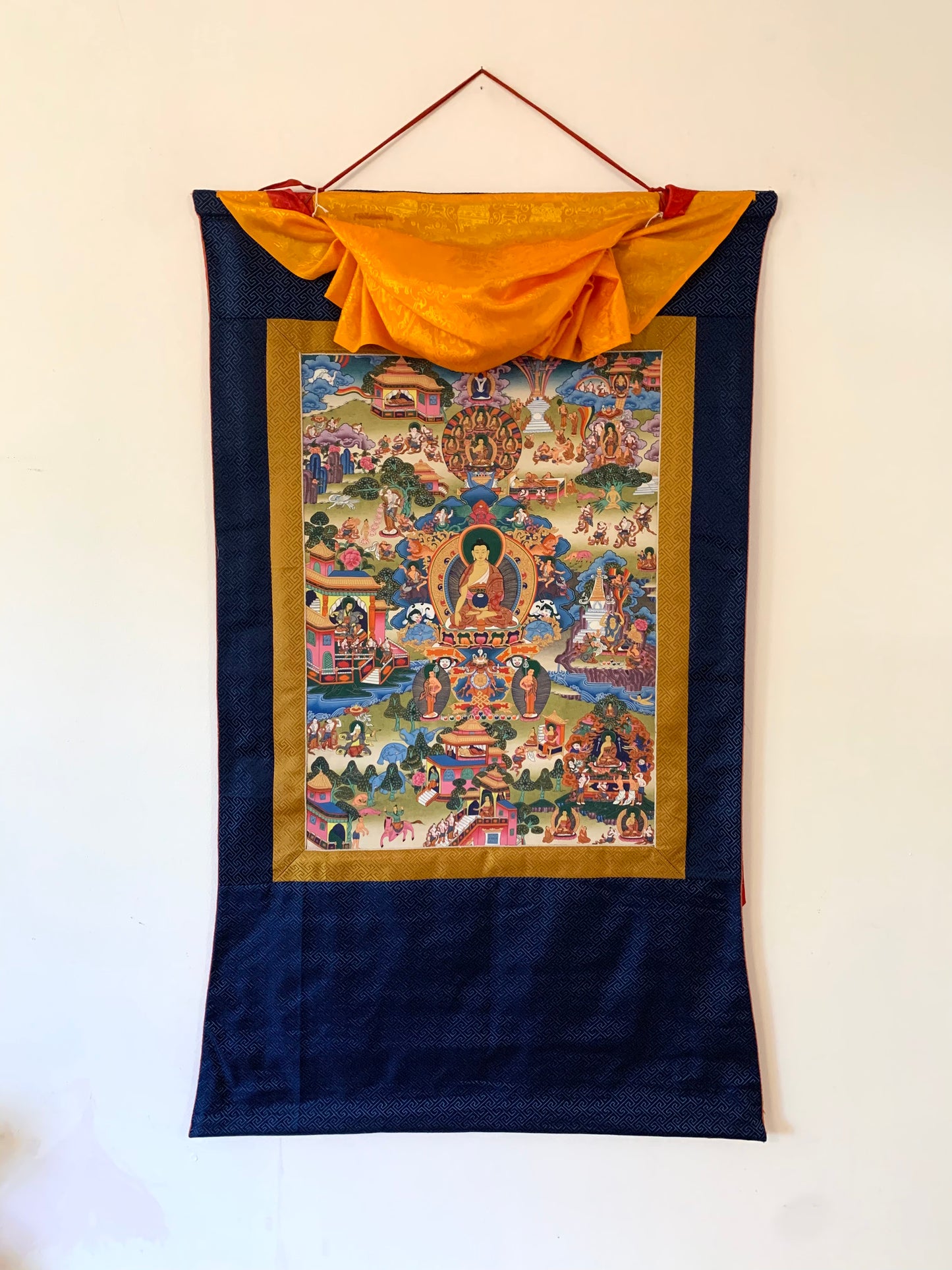 Shakyamuni Life Story Thangka