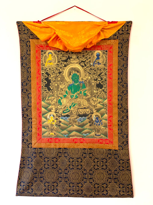 Green Tara Thangka