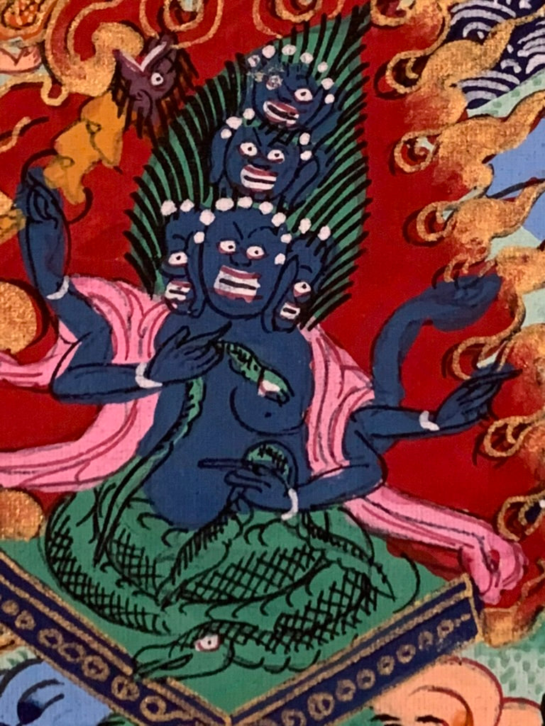 Buddha Avalokiteshvara Mandala Thangka