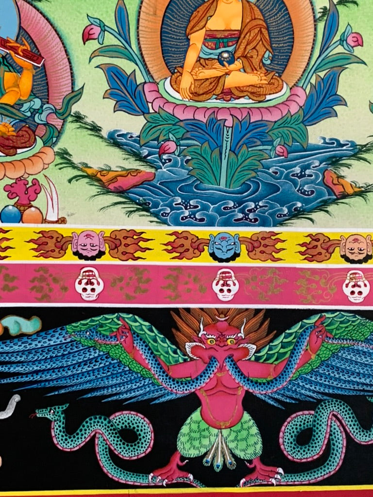 Chakrasamvara Mandala Unbrocaded Thangka