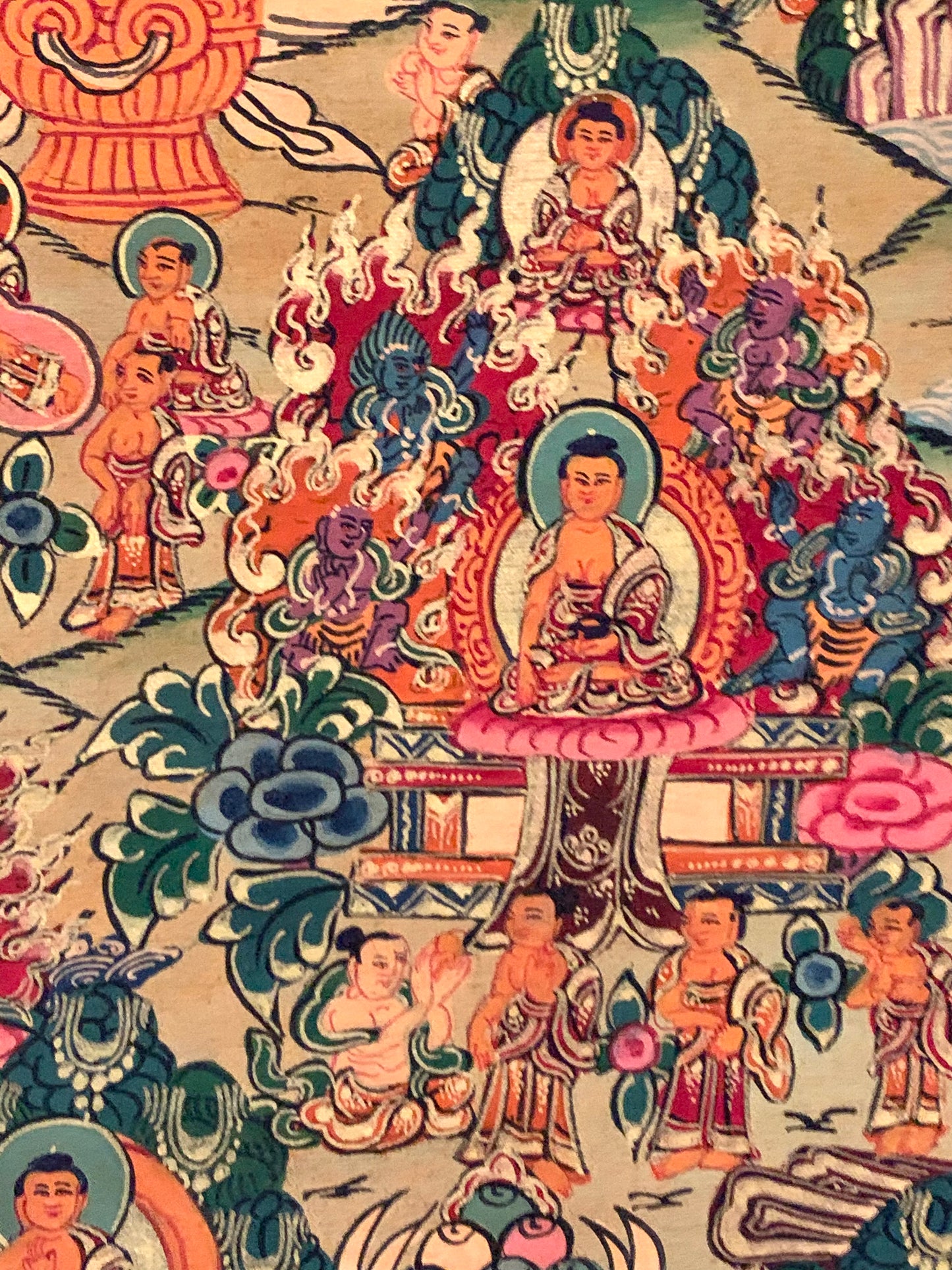 Shakyamuni Life Story Thangka