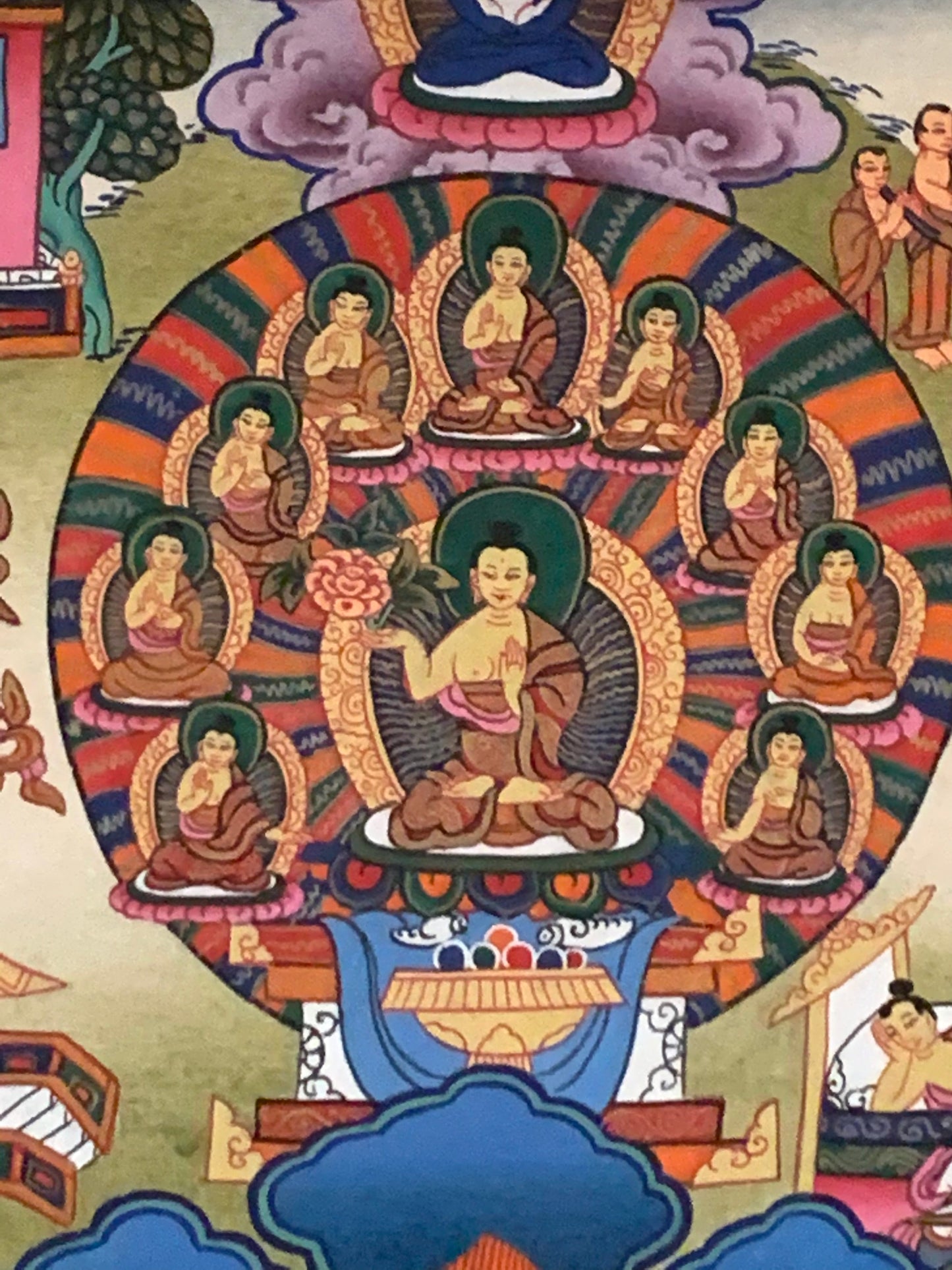 Shakyamuni Life Story Thangka