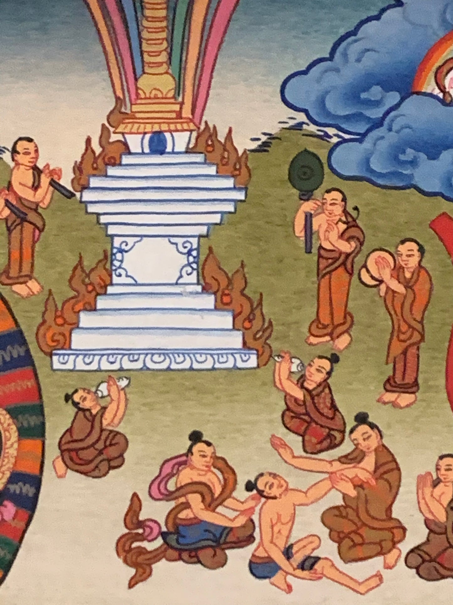 Shakyamuni Life Story Thangka