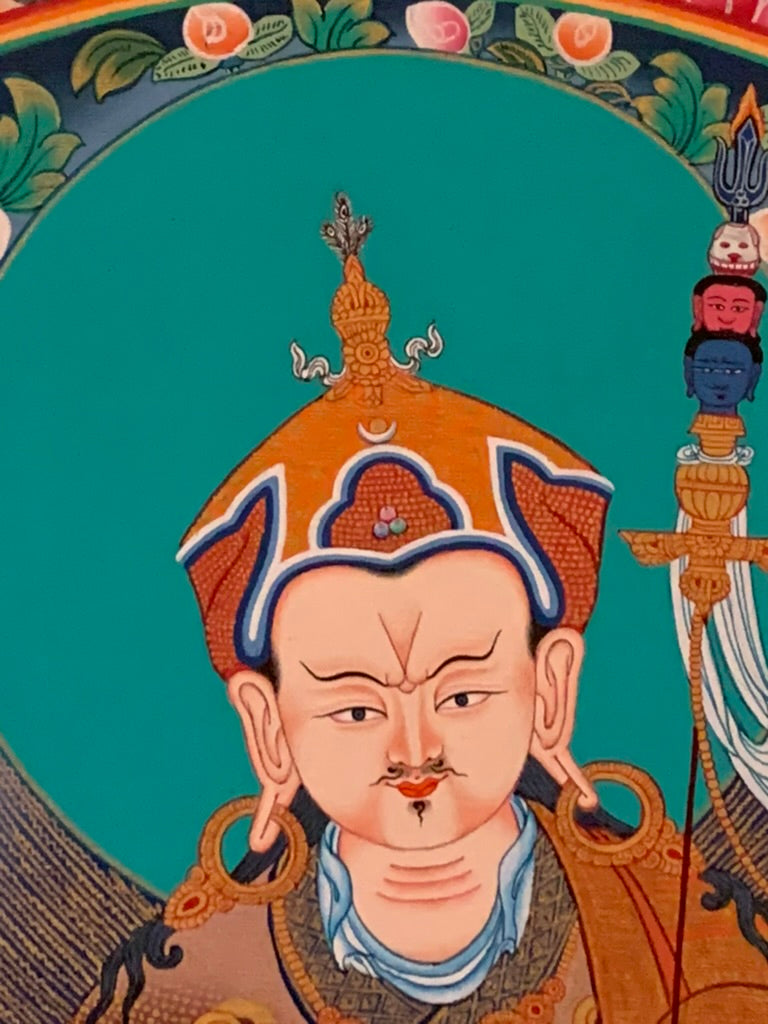 25 Disciples Guru Rinpoche Thangka