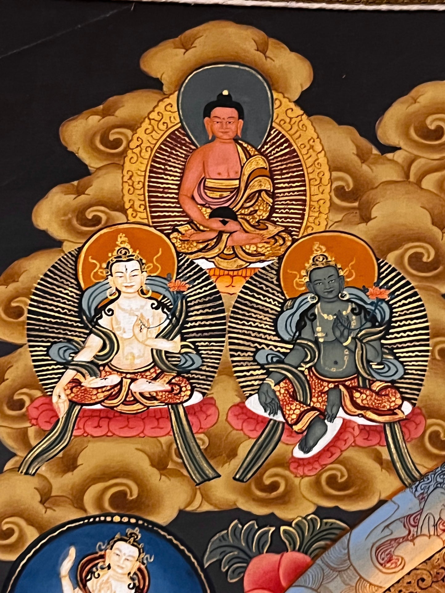 Green Tara Mandala Thangka