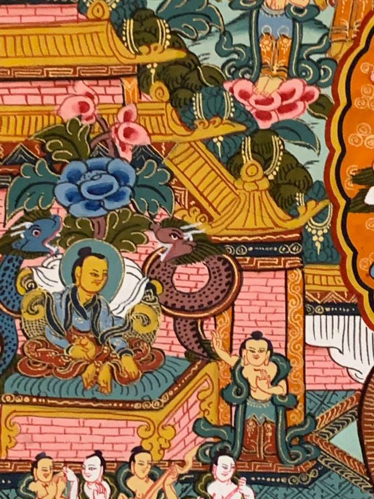 Shakyamuni Life Story Thangka