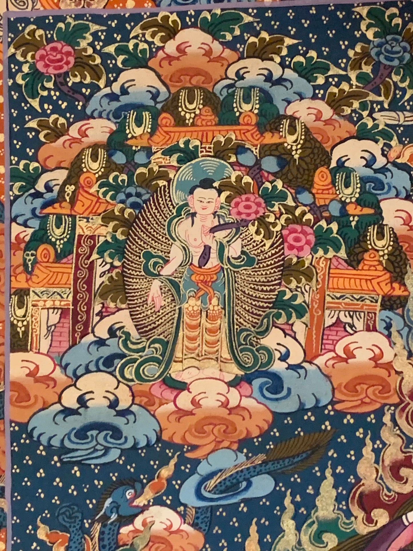 Bhavacakra Wheel of Existence Thangka