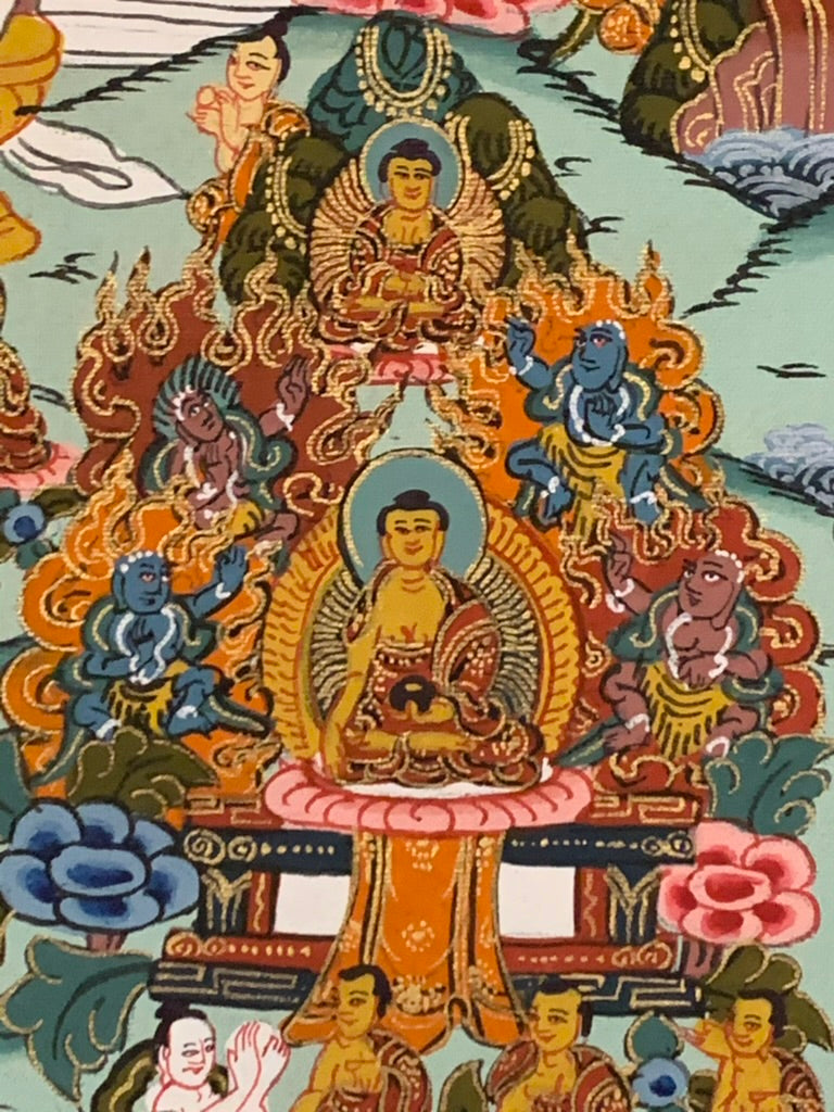 Shakyamuni Life Story Thangka