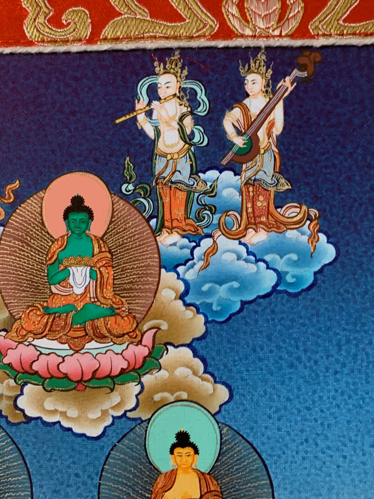 Thirty Five Buddha Thangka