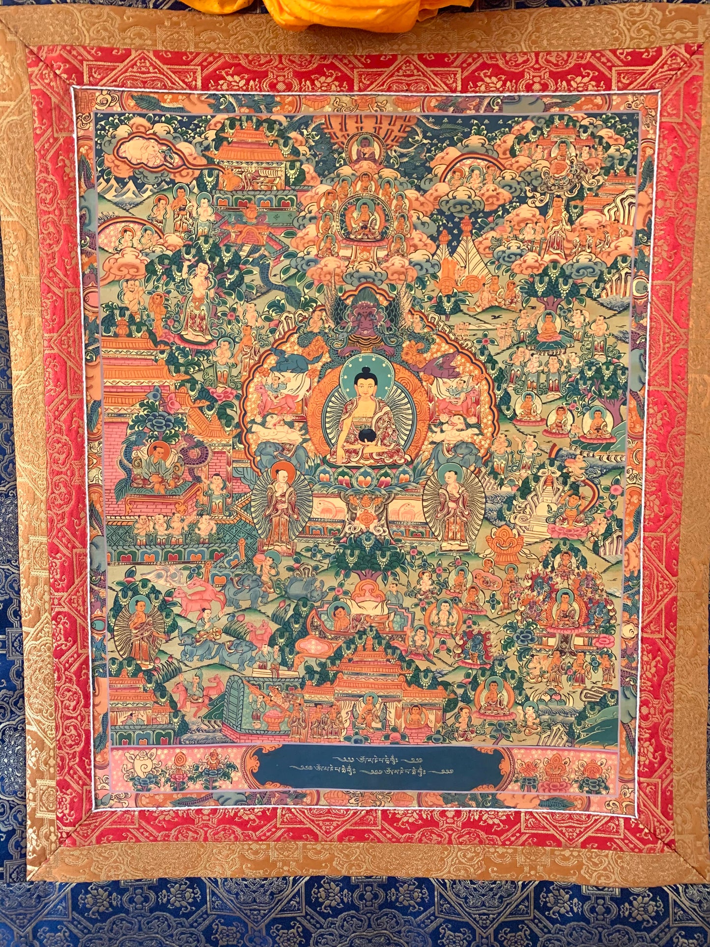 Shakyamuni Life Story Thangka