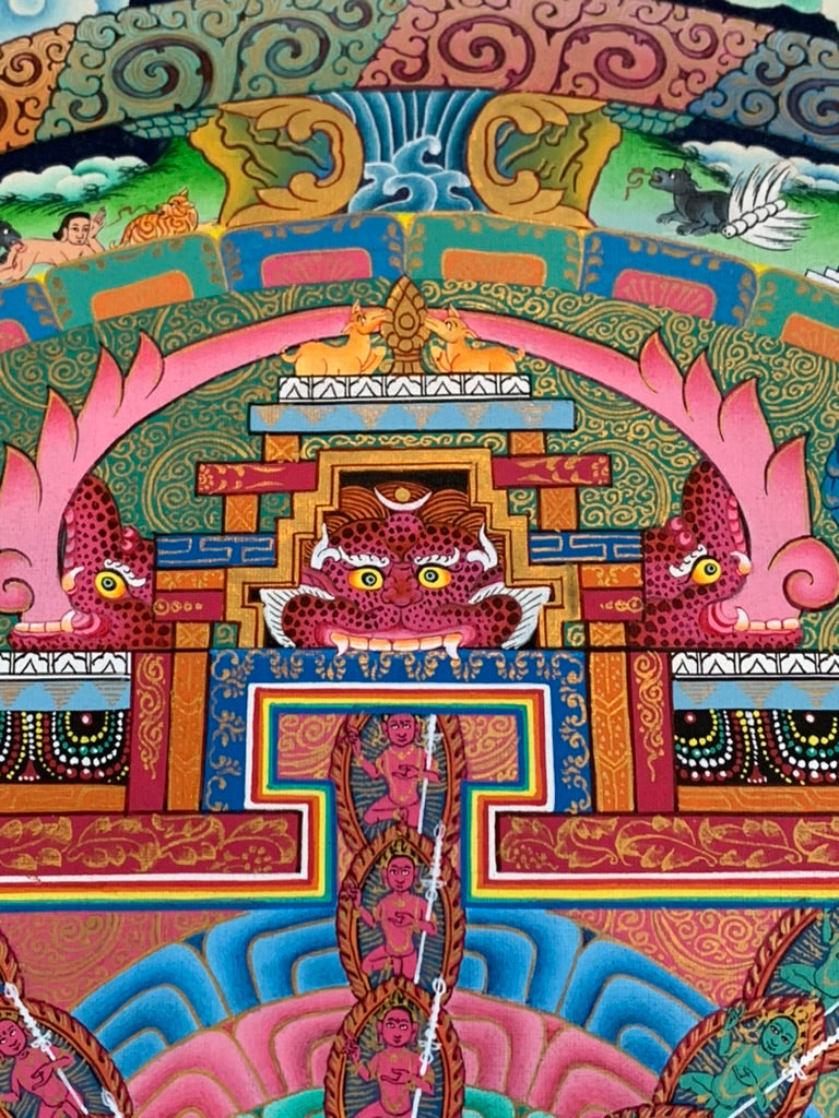 Chakrasamvara Mandala Unbrocaded Thangka