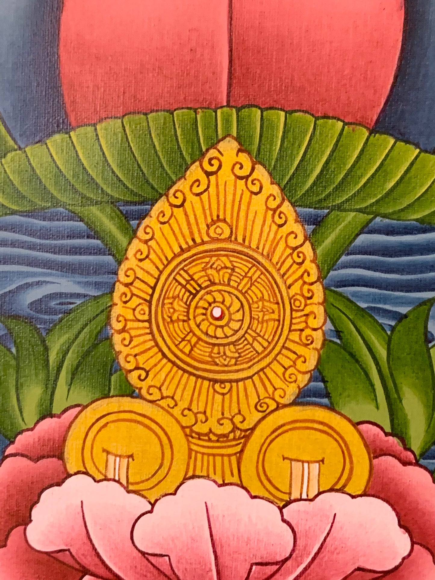 White Tara Long Life Thangka