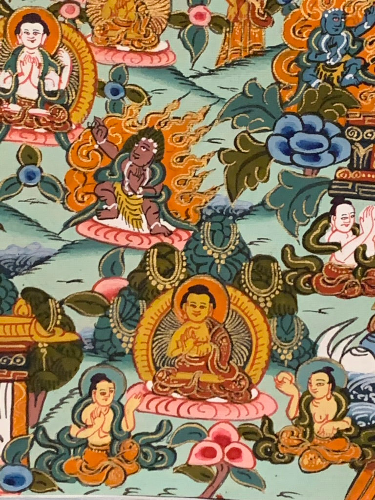 Shakyamuni Life Story Thangka