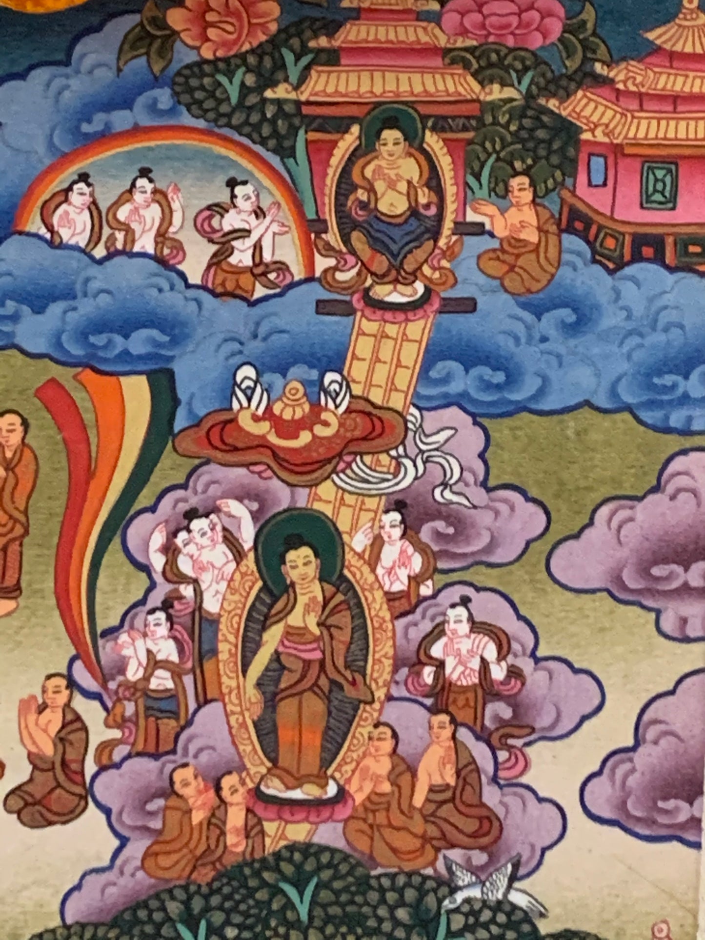 Shakyamuni Life Story Thangka