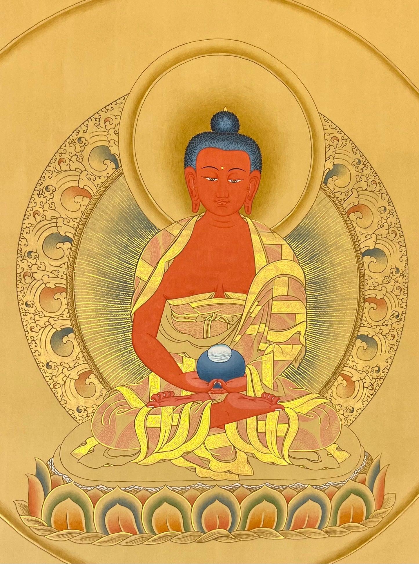 Amitabha Karma Gadri Thangka