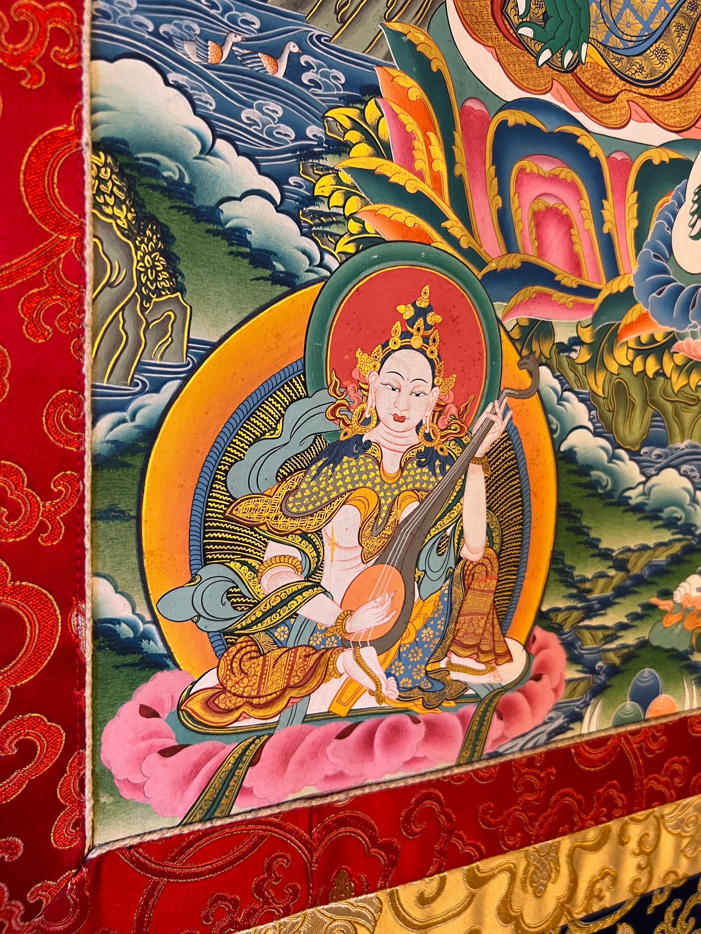 Green Tara Thangka