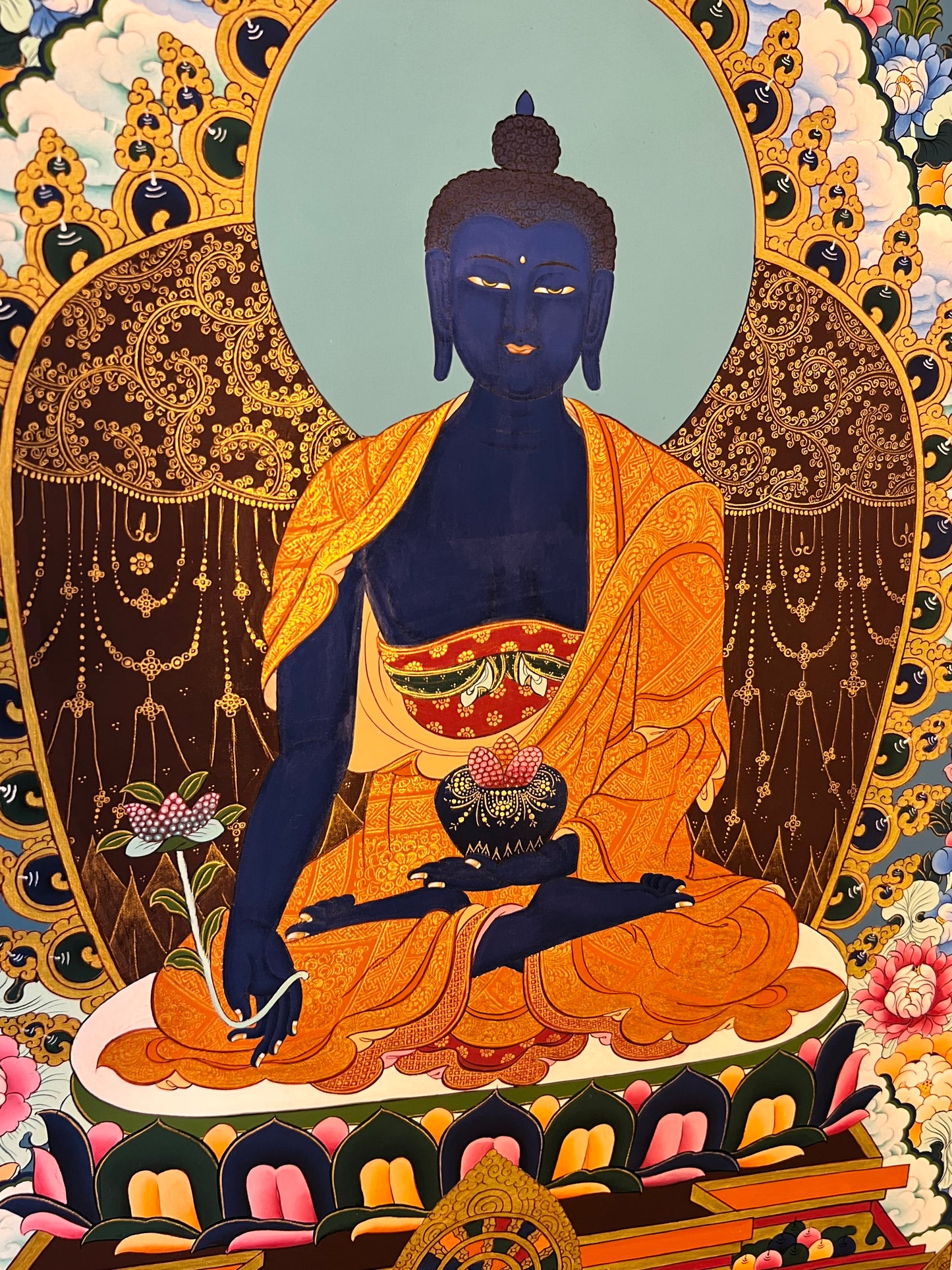 Medicine Buddha Thangka