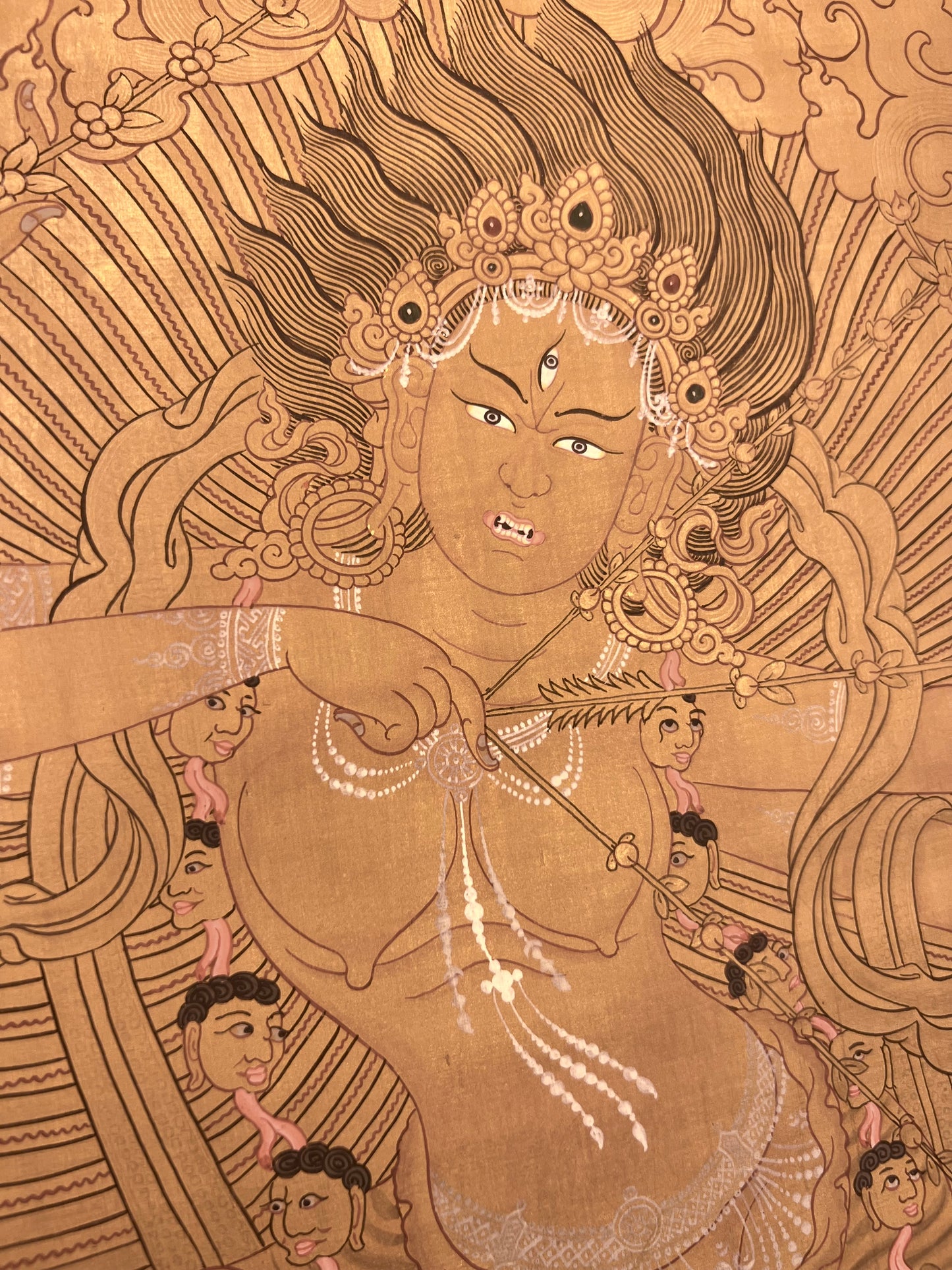 Vajrayogini Gold Thangka