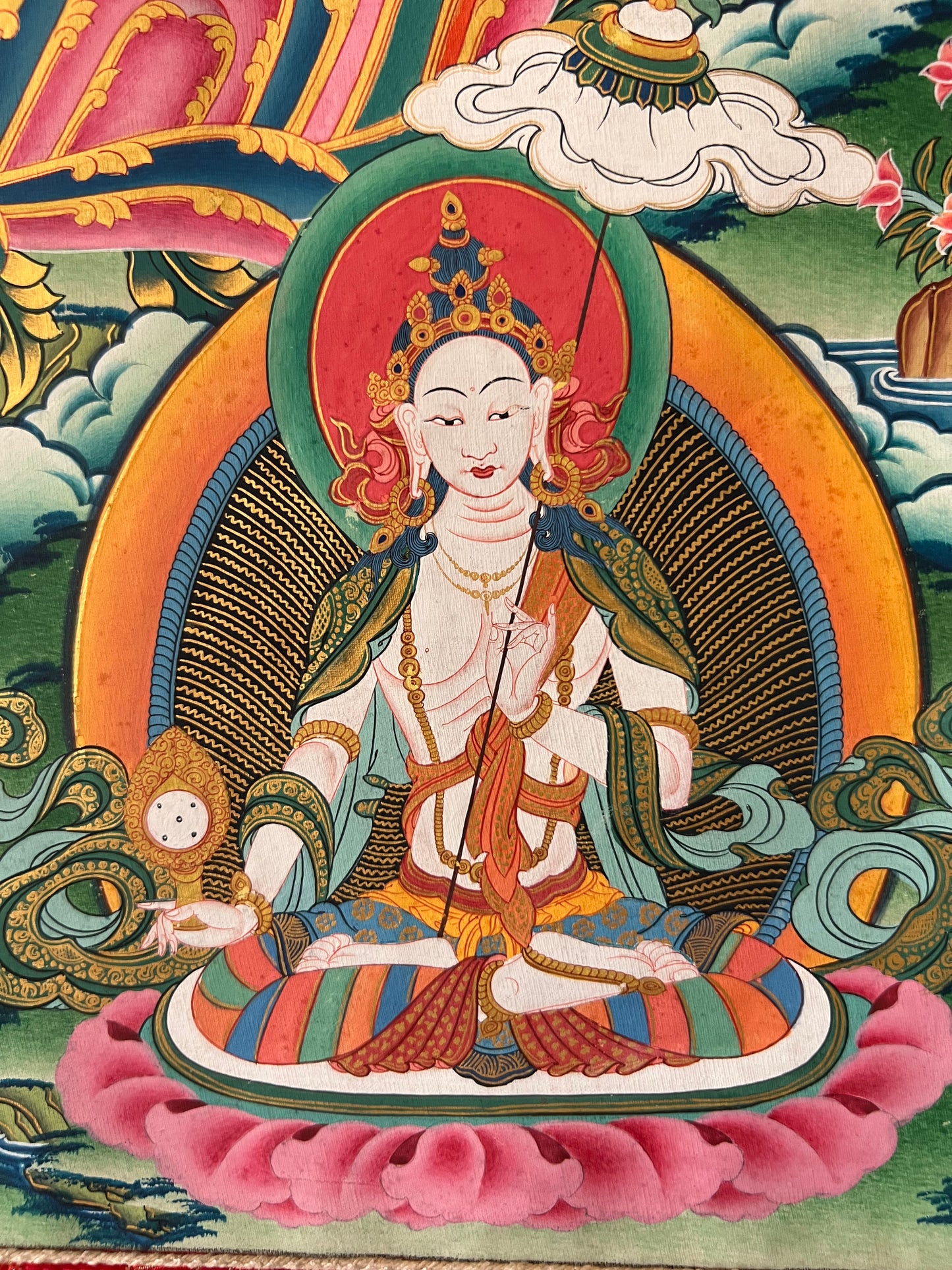 Green Tara Thangka