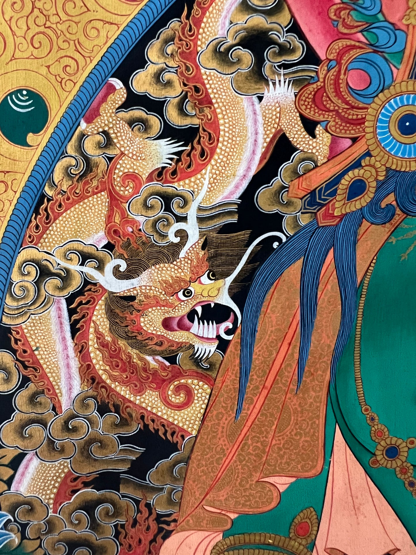 Green Tara Thangka