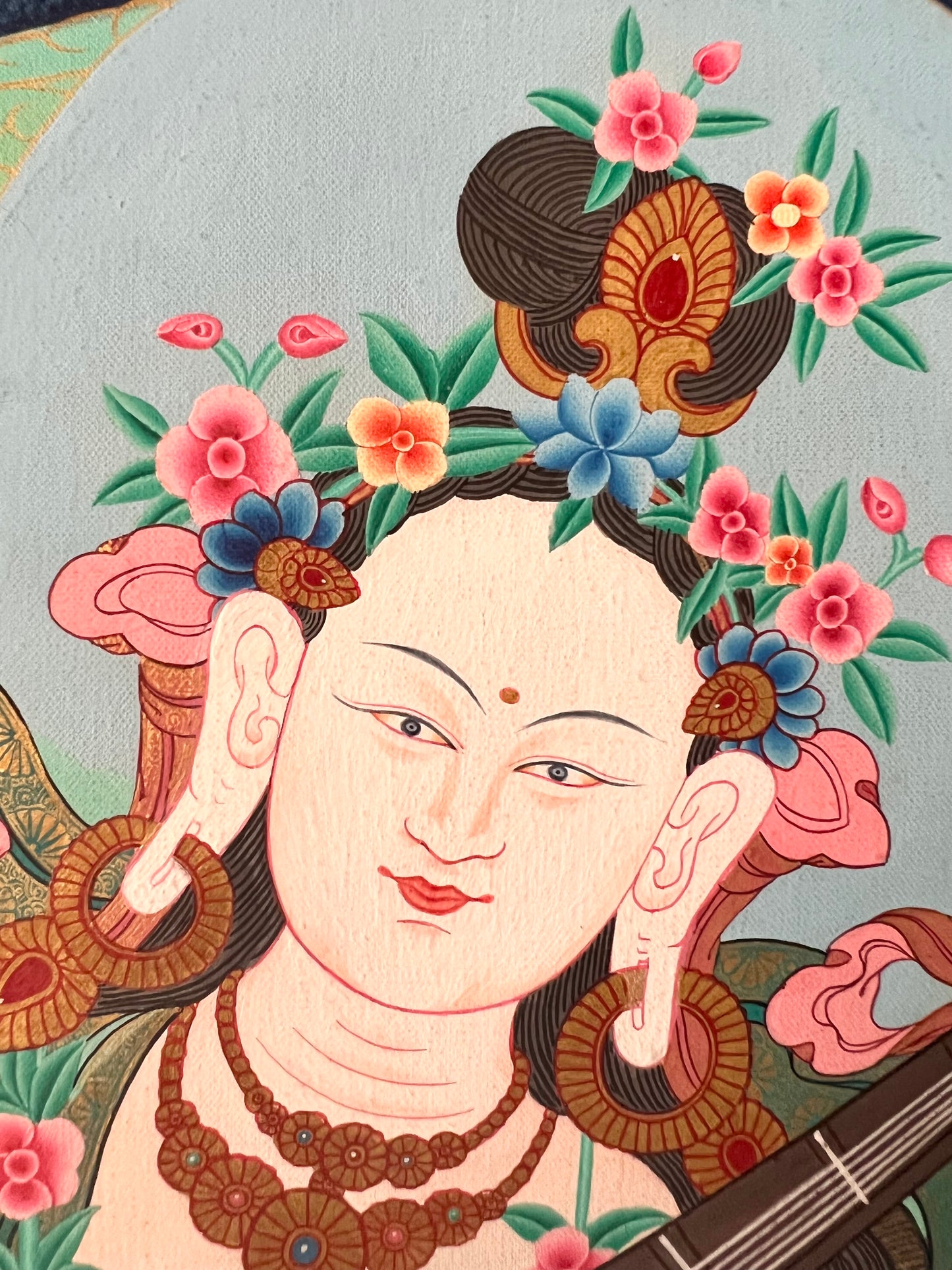 Sarasvati Thangka