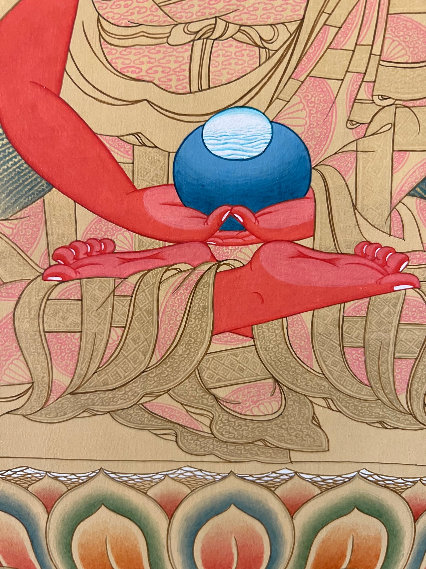 Amitabha Karma Gadri Thangka