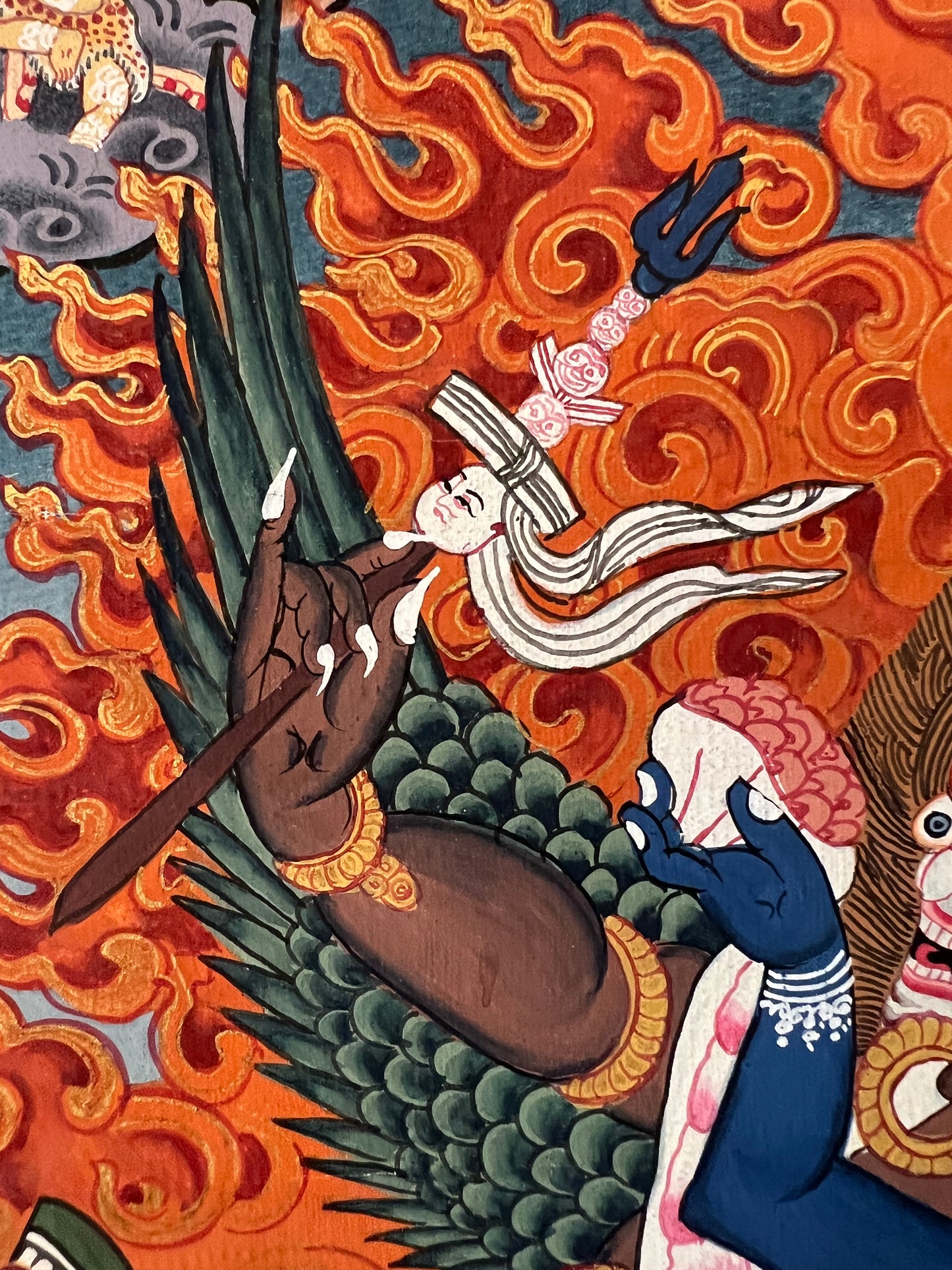 One Hundred Peaceful and Wrathful Deities of Bardo Thangka Set