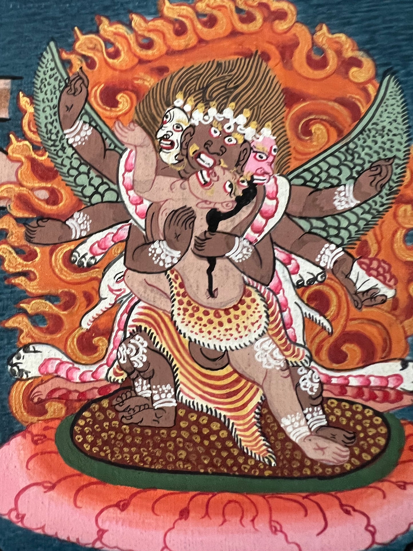 One Hundred Peaceful and Wrathful Deities of Bardo Thangka Set